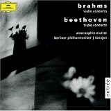 cover of Brahms: Violin Concerto; Beethoven: Triple Concerto [Germany]