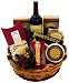 Gourmet Wine Gift Basket with Martinelli's Sparking Apple Cider (non-alcoholic)