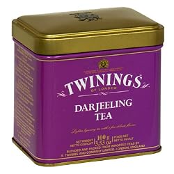 Twinings Darjeeling Tea, Loose Tea, 3.53-Ounce Tins (Pack of 6)
