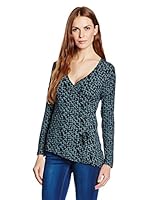 ZERGATIK Camiseta Manga Larga Tuchi (Azul / Negro)