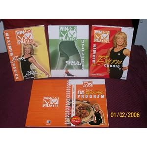 Winsor Pilates 3 DVD Set - 4 Great Workouts: MAXIMUM BURN BASICS, FAT BURNING,... by 
