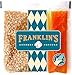Franklin's Gourmet Movie Theater Popcorn. Organic Popping Corn, 100% Coconut Oil, & Seasoning Salt. Pre-Measured Portion Packs (Pack of 24).