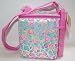 Baby Phat Small Diaper Bag with Diaper Wipe Container - Pastel Hearts
