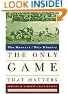 The Only Game That Matters: The Harvard/Yale Rivalry