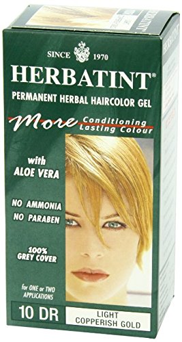 Herbatint Hair Color, 10DR Light Copperish Gold, 4 Fluid Ounce
