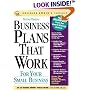 Business Plans That Work for Your Small Business (Business Owner's Toolkit series)