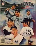 New York Yankees 1985 Yearbook (Ruth, Gehrig, DiMaggio, Maris, Mantle cover)