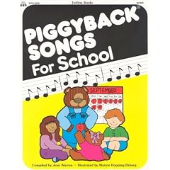 Totline Piggyback Songs for School