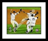 Alex Rodriguez Derek Jeter and Mark Teixeira New York Yankees MLB Framed 8x10 Photograph 2009 ALCS G