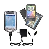 IMAGE OF Double Wall Home Charger with tips including a tip for the HP iPAQ h3900 / h 3900 Series - uses Gomadic TipExchange Technology