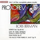 Prokofiev: Complete Piano Music, Vol. 1