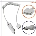 KFZ Ladekabel 12V für iPhone 3G / iPhone 3Gs - neue Belegung - WHITE EDITION