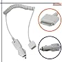 KFZ Ladekabel 12V f�r iPhone 3G / iPhone 3Gs - neue Belegung - WHITE EDITION