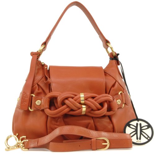 Ri2k Missy Scoop Handbag – Burnt Orange