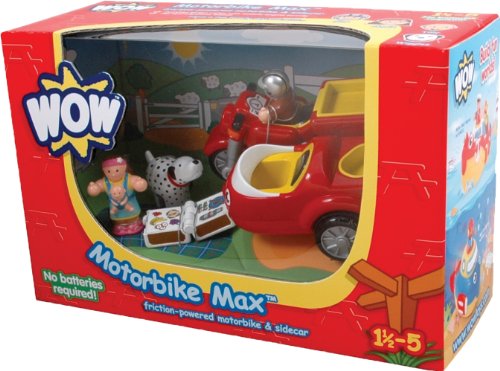 WOW Toys Motorbike Max Friction-Powered Motorbike 