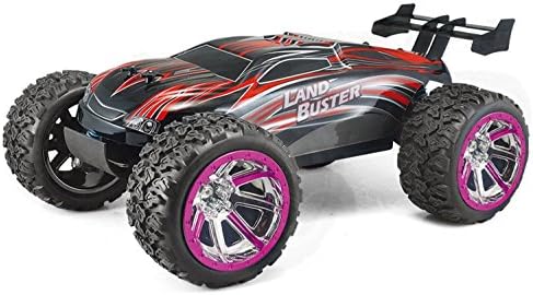 Land Buster Radio Remote Control Buggy High Speed Deformation Stunt Truggy RC 1/12 EP Racing Car RTR Off-Road 4WD Monster Truck (Red)