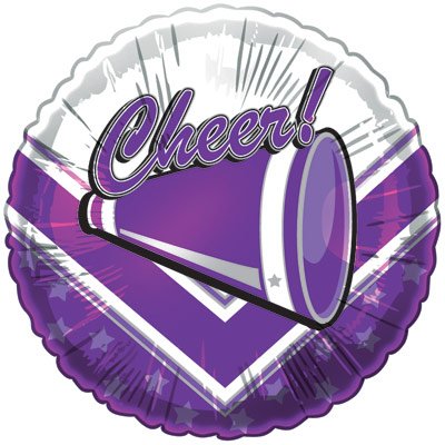 18 Foil Cheer Balloon