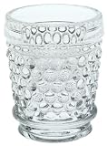 L.E. Smith Glass Company Hobnail Glass Egg Cup/Sorbet Dish, Clear