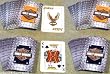 Harley-Davidson&reg; Playing cards. Four decks with 2 storage tins. HD-DPS-3