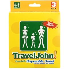 TRAVEL JOHN Wegwerf Urinal 3 St�ck