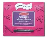 Melissa & Doug Pink Autograph Memory Frame