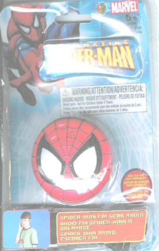 Childrens Toyshop  Toys : The Amazing Spiderman FM Scan Radio