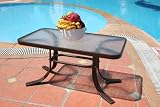 Hampton Outdoor Patio Coffee Table - Bronze