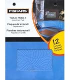 Fiskars Texture Plate Assortment II-6/Pkg