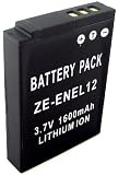 Zeikos ZE-ENEL12 Rechargeable Lithium Replacement Battery
