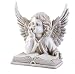 Napco Angel With Book Garden Statue, 8-1/4-Inch Tall