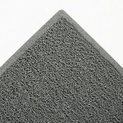 3m MMM-34843 Dirt Stop Scraper Mat - 6 Length X 4 Width - Vinyl - Slate