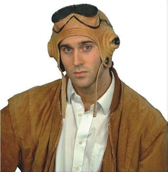 Old-Fashioned Flying Helmet