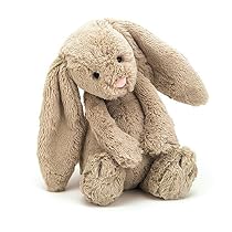 Jellycat Bashful Beige Bunny, Medium - 12 inches
