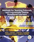 Methods for Teaching  Culturally and Linguistically Diverse Exceptional Learners