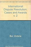 International dispute resolution