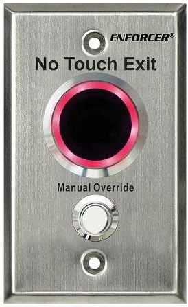 Seco-Larm Outdoor No Touch Request-To-Exit Sensor With Manual Overide Switch Weather-Resistant