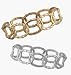 Avon Twist Link Stretch Bracelet Silvertone