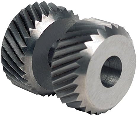 Form Roll GRR-L221 BEV High Speed Steel Knurl - Diameter : 5/8" Tooth Pattern: Standard Face STYLE: Diamond Pattern HOLE SIZE: 7/32"