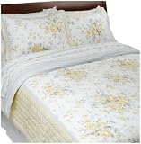 Review Laura Ashley 160694 / Laura Ashley Eva Queen Comforter Set