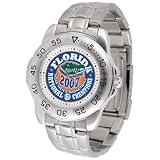 Florida Gators NCAA 2007 National Champs Sport Mens Watch (Metal Band)