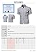 Youstar Men's Short Sleeve Patterned High Low Curved Hem Shirt