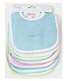 Days of the Week Embroidered Bibs by Luv n' Care - one color, one size