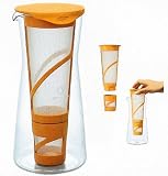 ハリオ 水出しで楽うま！ストレーナーティーピッチャー