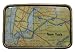 Outer Rebel NEW YORK CITY MAP Metal Belt Buckle Style BU165