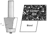 Amana 57122 BEVEL DESIGN 1/2 OR 3/4 STOCK
