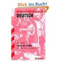 Interpretationshilfe Deutsch; BERTOLT BRECHT: Leben des Galilei