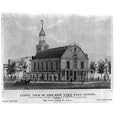 Front view of the New York Post office, located by authority of the Hon. Charles A. Wickliffe post master, general (Reprint 24" x 20")