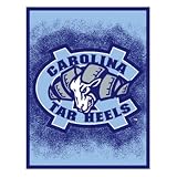 North Carolina Tar Heels 48x60 Focus Series Acrylic Triple Woven Blanket Throw