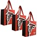 Littlearth Atlanta Falcons Square Shopping Bag- 3 Pack