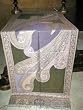 Women's Wrap-elegant Silver & Green Reversible Paisley Pashmina Shawl Wrap 80x 30 Free Shipping